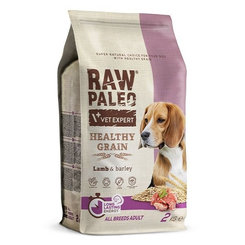 VetExpert Raw Paleo adult Healthy Grain Lamb & Barley granule pre psy 2kg