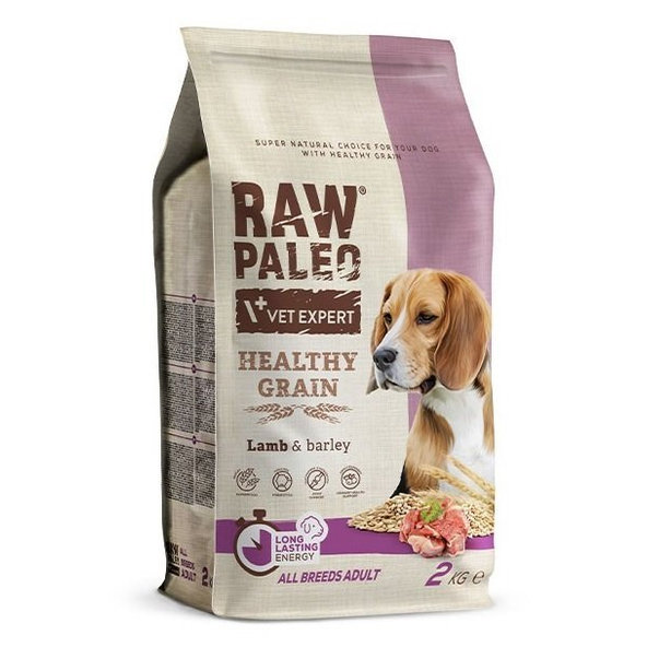 VetExpert Raw Paleo adult Healthy Grain Lamb & Barley granule pre psy 2kg