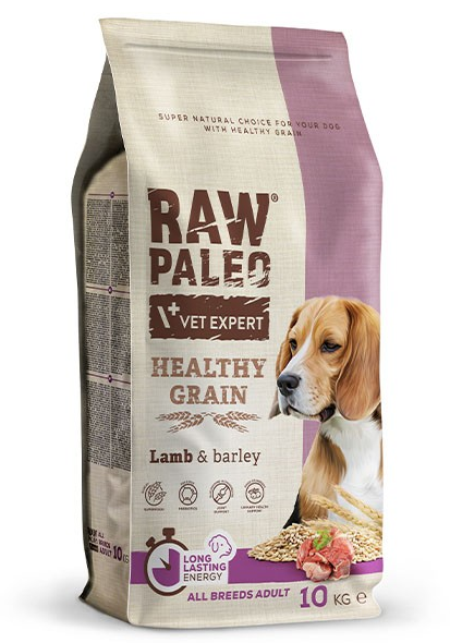 E-shop VetExpert Raw Paleo adult Healthy Grain Lamb & Barley granule pre psy 10kg