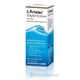 Artelac TripleAction očné kvapky 10 ml
