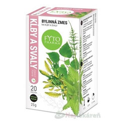 FYTO Bylinná zmes NA KĹBY A SVALY, 20x1,25 g