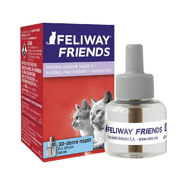 Feliway Friends náplň - upokojujúci feromón pre mačky 48ml