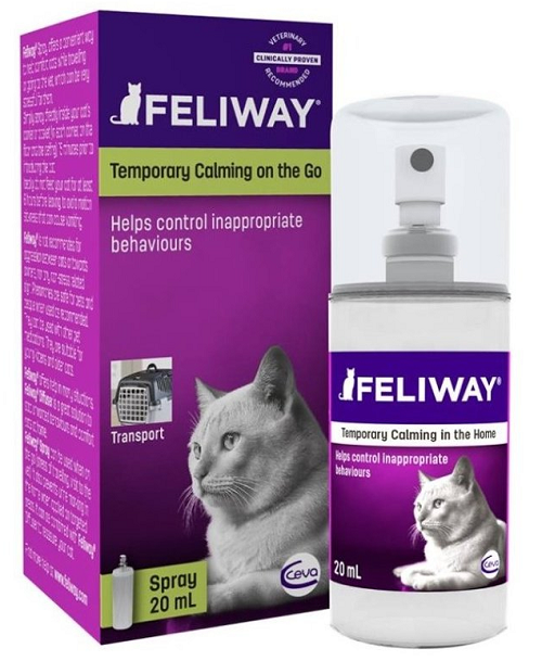 E-shop Feliway Classic spray - feromóny pre mačky 20ml