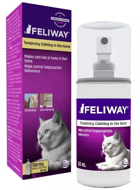 E-shop Feliway Classic spray - feromóny pre mačky 60ml