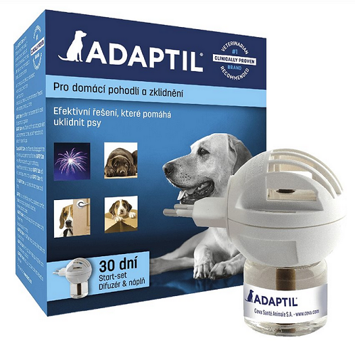 E-shop Adaptil difuzér + náplň - feromóny pre psy 48ml