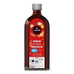 LEROS Sirup Bylinkové Vianoce 250 ml