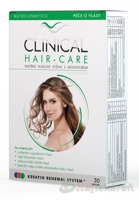 E-shop CLINICAL HAIR-CARE 30 ks