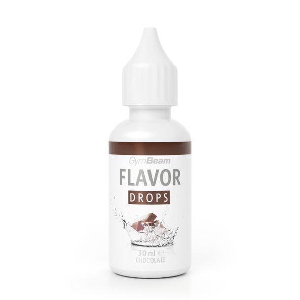 Flavor Drops - GymBeam, vanilka, 30ml