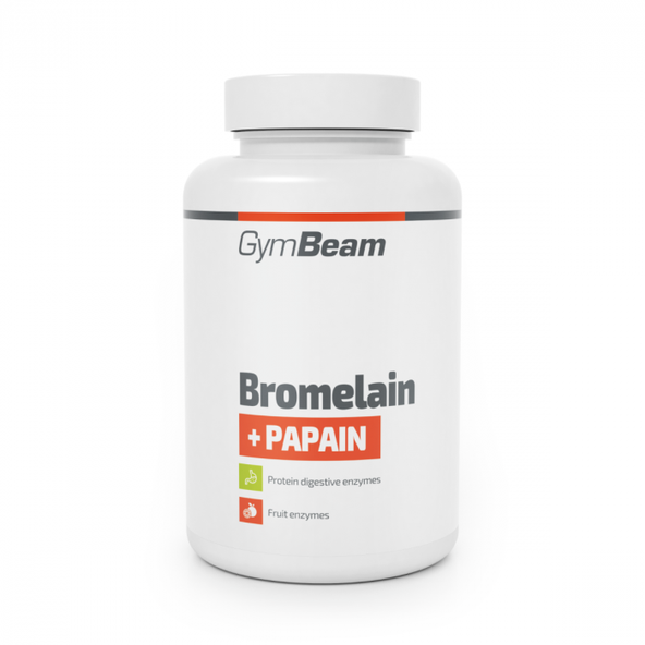 Bromelain Papain - GymBeam, 90cps