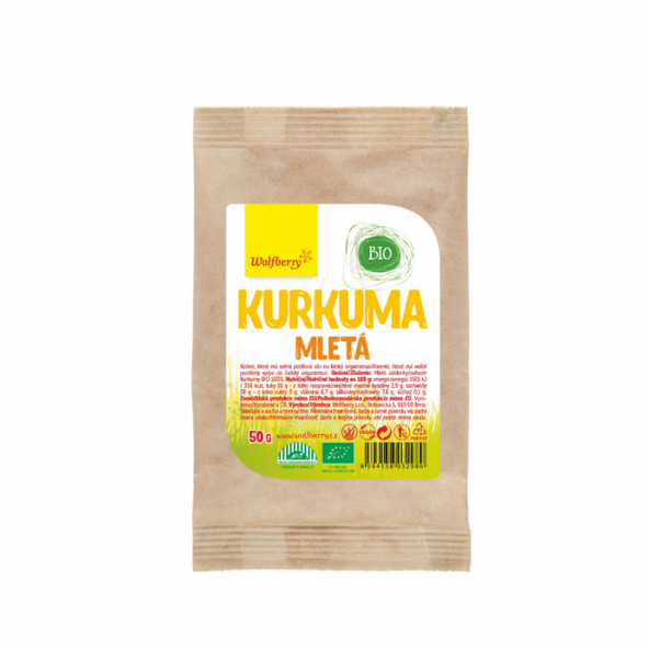 BIO Kurkuma 50 g - Wolfberry