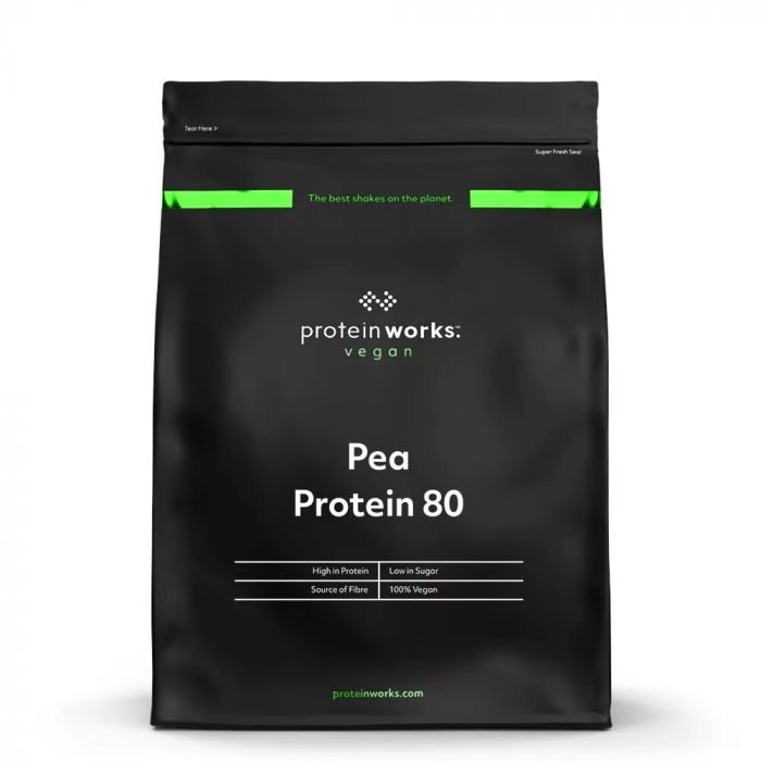 E-shop Hrachový proteín Pea Protein 80 - The Protein Works, bez príchute, 500g