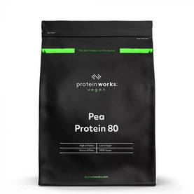 Hrachový proteín Pea Protein 80 - The Protein Works, bez príchute, 500g