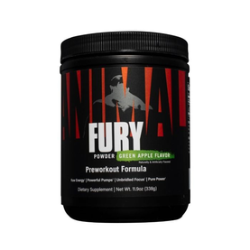 Predtréningový stimulant Animal Fury - Universal Nutrition, príchuť modrá malina, 490g