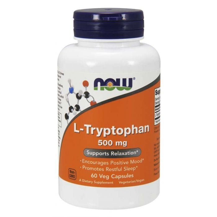E-shop L-Tryptofán 500 mg - NOW foods, 60cps