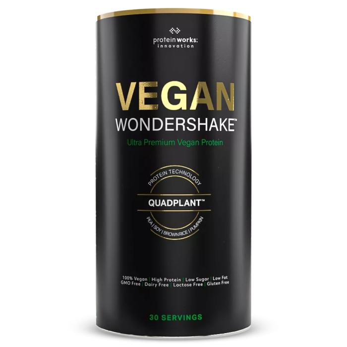 E-shop Vegan Wondershake - The Protein Works, príchuť čokoládovo karamelová sušienka, 750g
