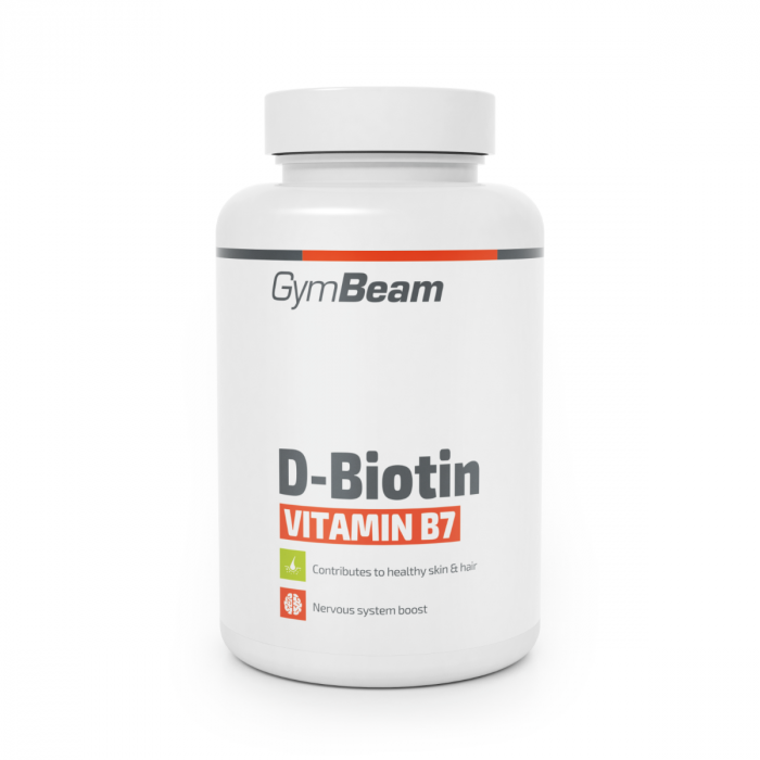 E-shop D-Biotín - GymBeam, 90cps