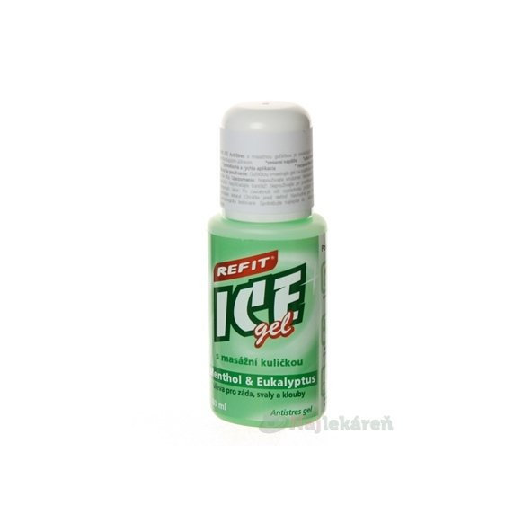 REFIT ICE GEL MENTOL EUKALYPTUS roll-on na lepšie dýchanie 80ml