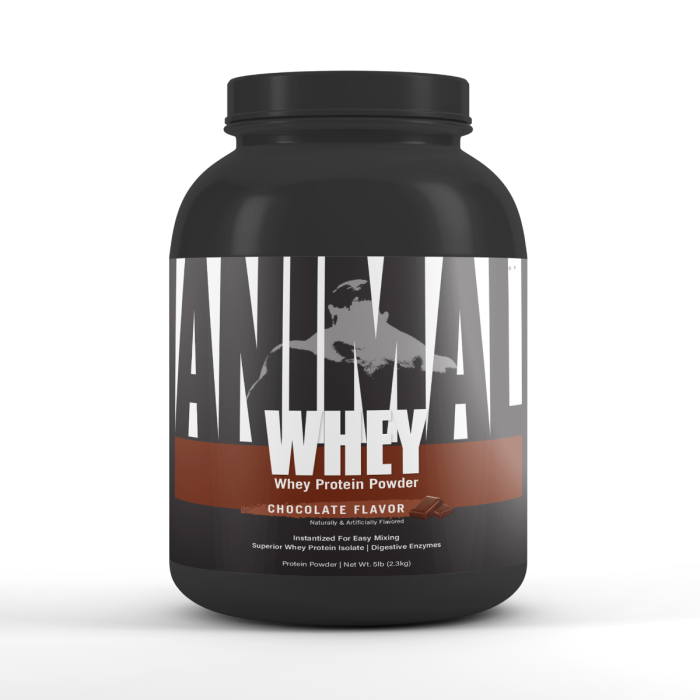 E-shop Proteín Animal Whey - Universal Nutrition, príchuť čokoláda, 2270g