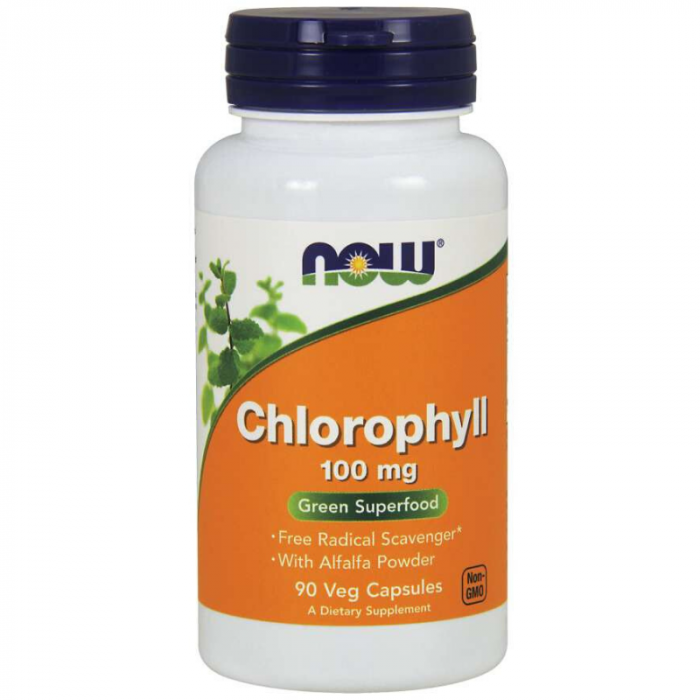 E-shop Chlorofyl 100 mg - NOW Foods, 90cps