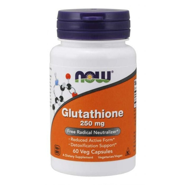 Glutatión 250 mg - NOW Foods, 60cps