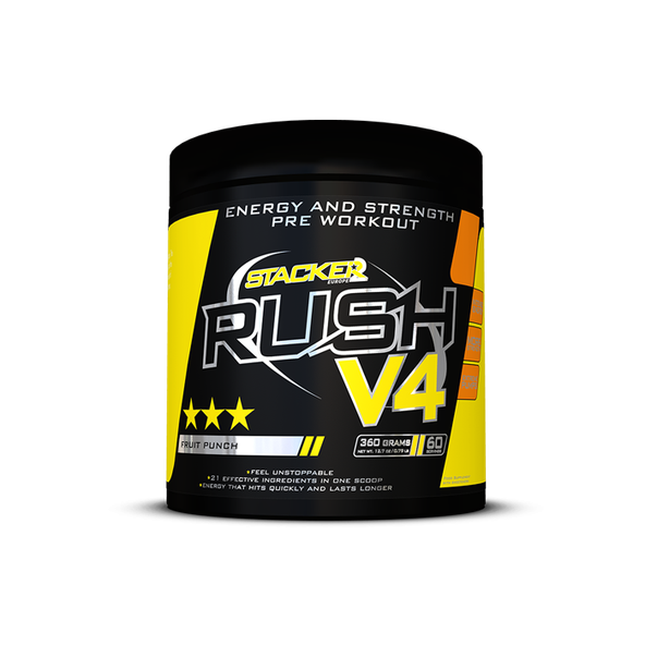 Predtréningový stimulant Rush V4 - Stacker2