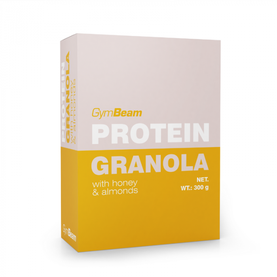 Proteínová granola s medom a mandľami - GymBeam