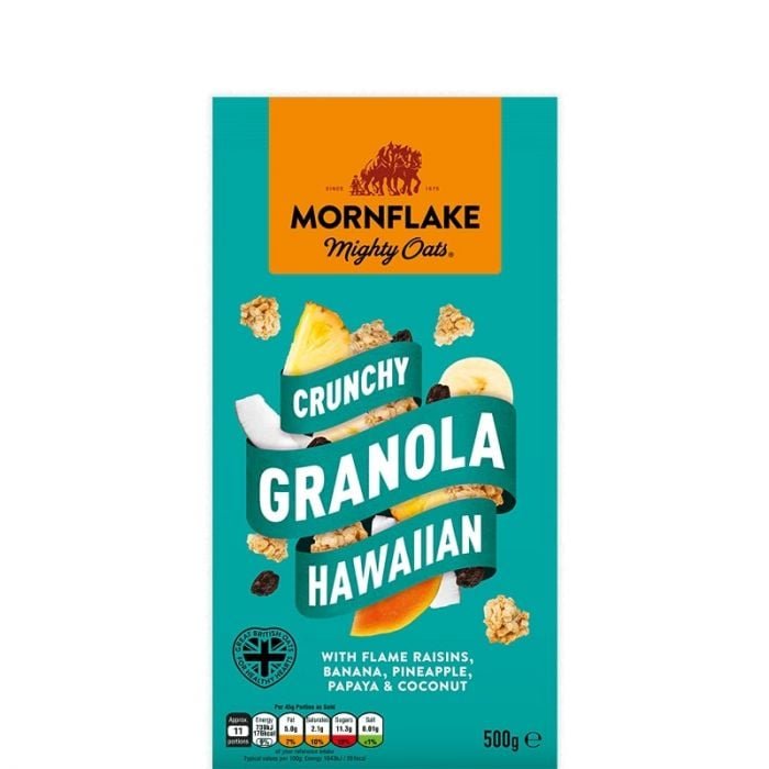 E-shop Chrumkavá Granola Hawaiian 500 g - Mornflake