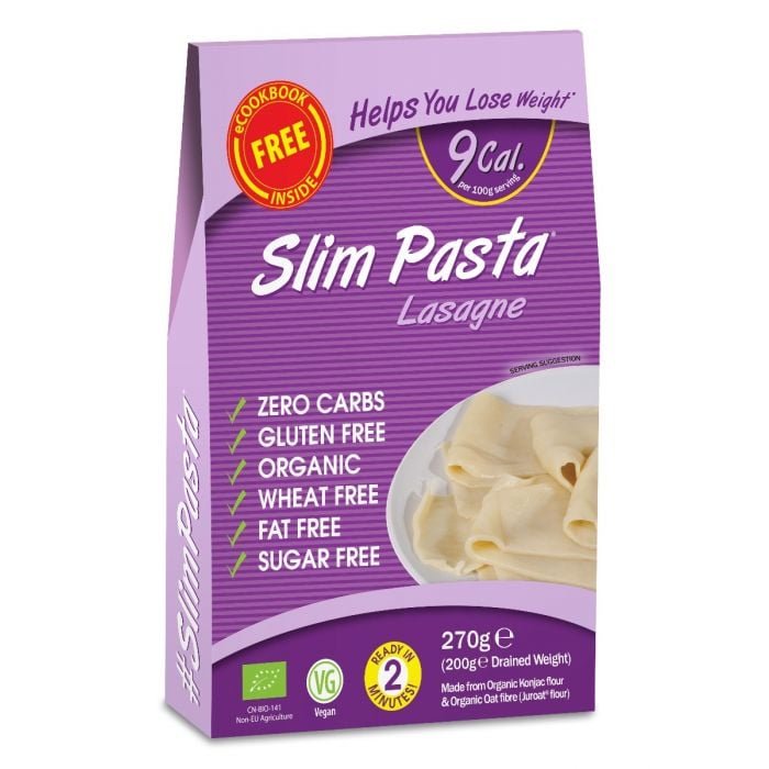 E-shop Bio Cestoviny Slim Pasta Lasagne 270 g - Slim Pasta