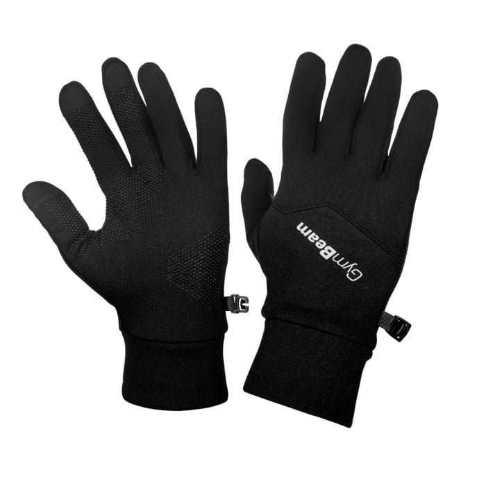 E-shop Bežecké rukavice Unstoppable Black - GymBeam