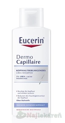 E-shop Eucerin DermoCapillaire 5% Urea šampón 250ml