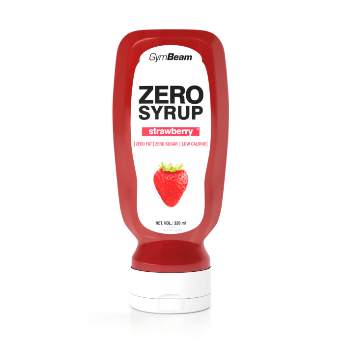 E-shop Bezkalorický sirup Strawberry Syrup - GymBeam