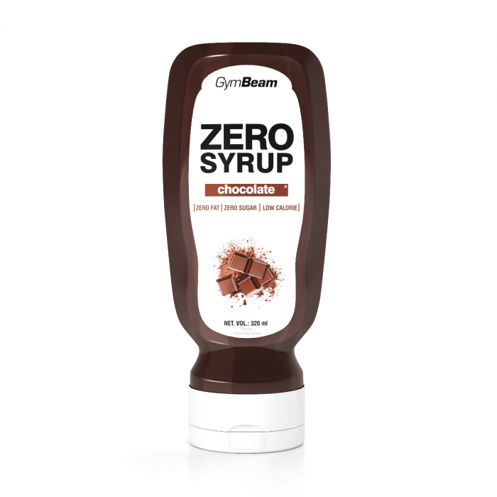 E-shop ZERO SIRUP čokoláda - GymBeam 6 x 320 ml