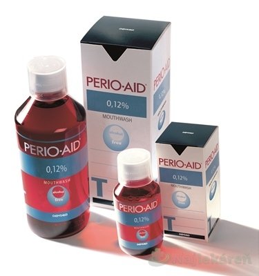 E-shop PERIO-AID T Ústna voda CHX 0.12% + CPC 0.05%, 1x150 ml