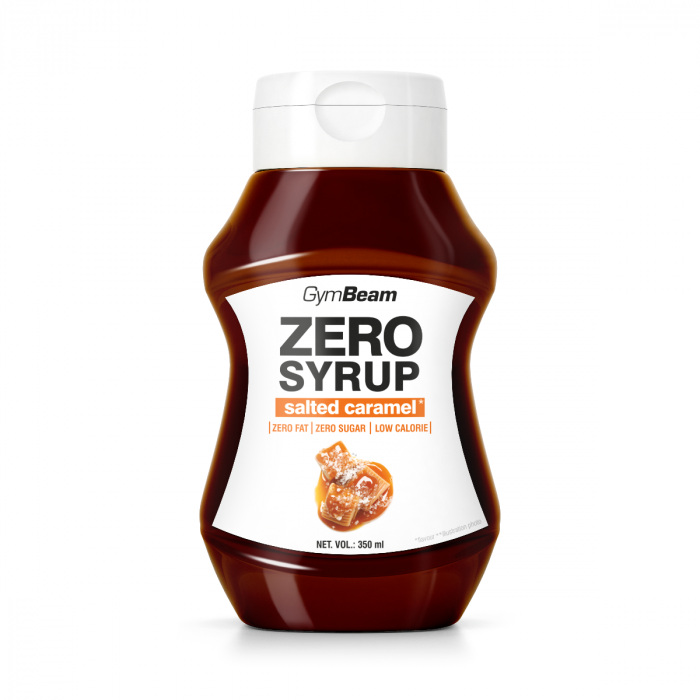 E-shop ZERO SIRUP slaný karamel - GymBeam 6 x 350 ml