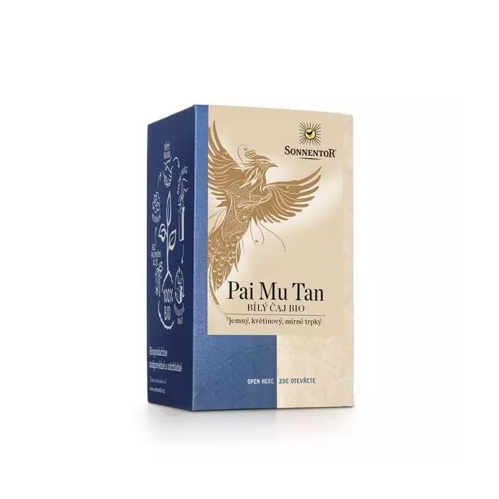 E-shop BIO Biely čaj Pai Mu Tan 18x1g - Sonnentor