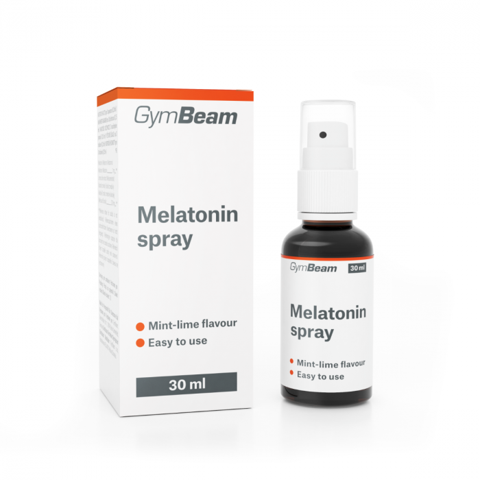 E-shop Melatonín sprej - GymBeam limetka-mäta 30ml