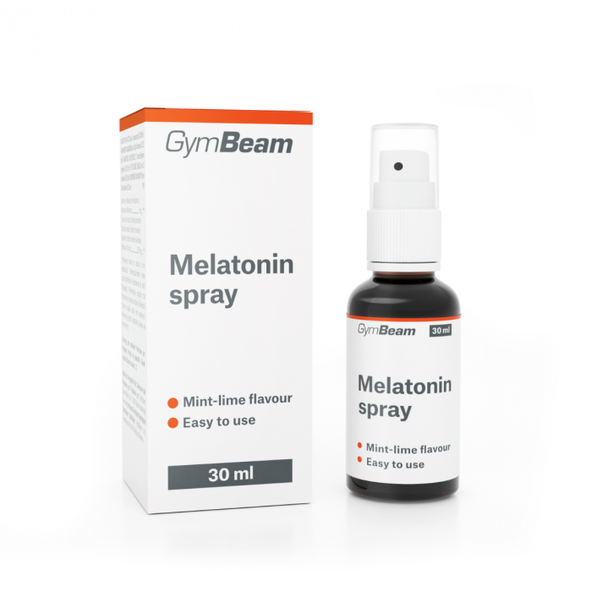 Melatonín sprej - GymBeam limetka-mäta 30ml