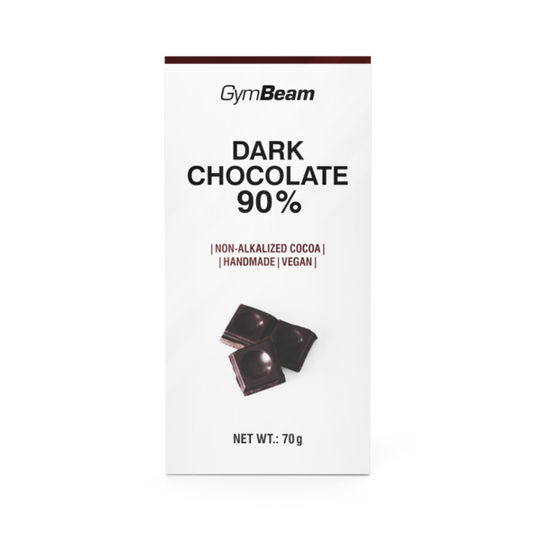 Horká čokoláda 90% - Gymbeam 70g