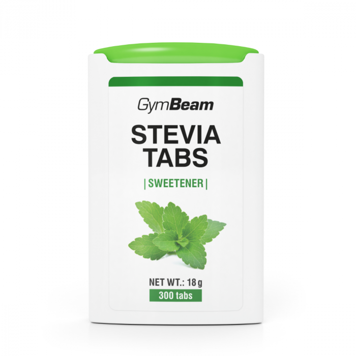 E-shop Stevia tabs - sladidlo - GymBeam 300 tabliet