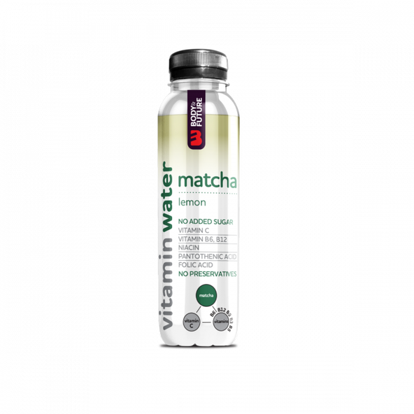 Vitamínová voda Matcha - Body & Future 6 x 400 ml