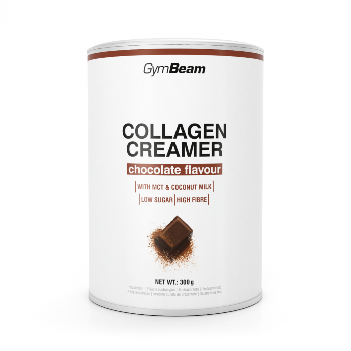 E-shop Collagen creamer – GymBeam čokolláda 300g