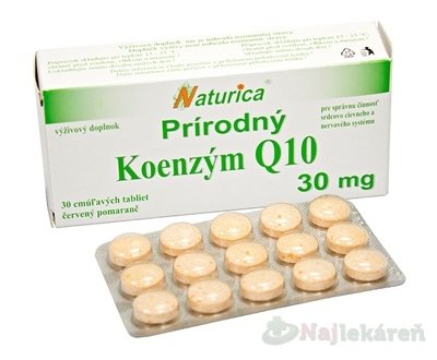 E-shop Naturica Prírodný KOENZÝM Q10 30 mg