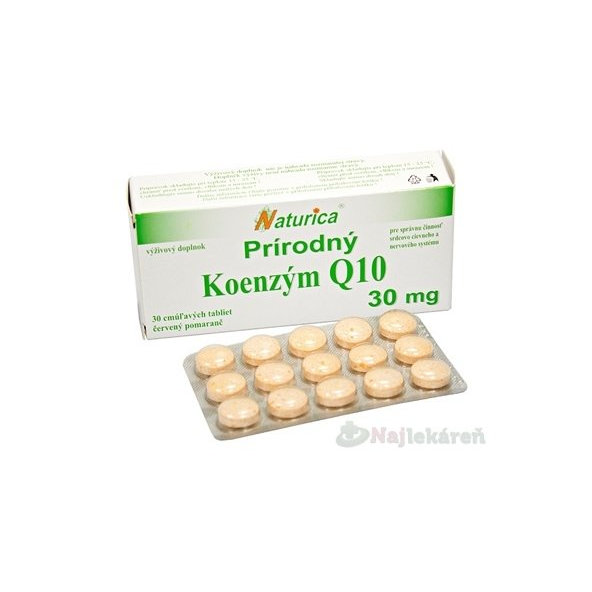 Naturica Prírodný KOENZÝM Q10 30 mg
