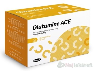 E-shop Glutamine ACE pomarančová príchuť vrecúška 30x15 g
