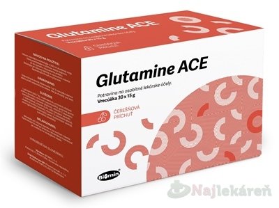 E-shop Glutamine ACE čerešňová príchuť vrecúška 30x15 g