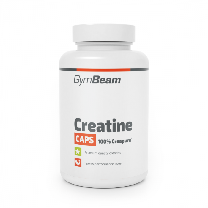 E-shop Kreatín CAPS - 100 % Creapure® - GymBeam 120 kapsúl