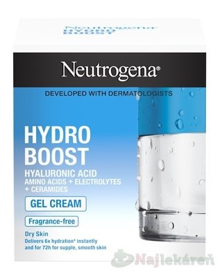 E-shop NEUTROGENA Hydro Boost GEL CREAM hydratačný gélový krém 50 ml