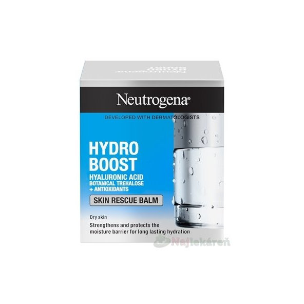 NEUTROGENA Hydro Boost SKIN RESCUE BALM koncentrovaný pleťový balzam 50 ml