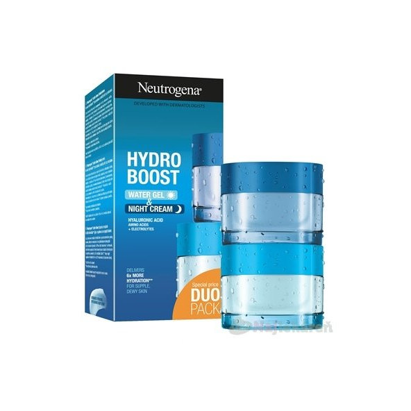 NEUTROGENA Hydro Boost WATER GEL & NIGHT CREAM Duo Pack