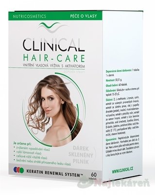 E-shop CLINICAL HAIR-CARE 60 ks